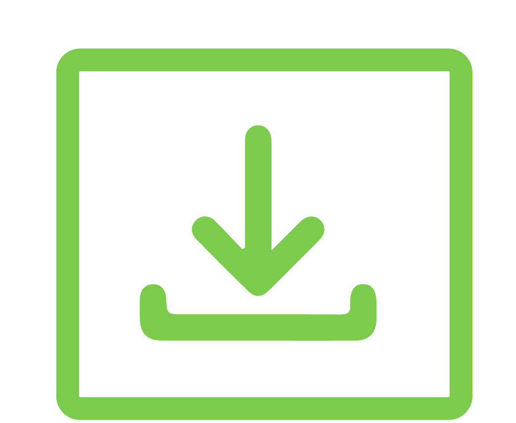 Green Download Icon